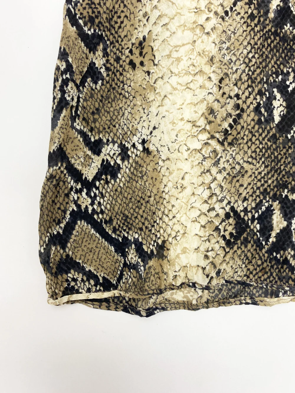 John Galliano Y2K ゴールド キャミ トップ 裏地付き サイズS John Galliano 100% Silk 2000's Black & White Logo Dress (Medium